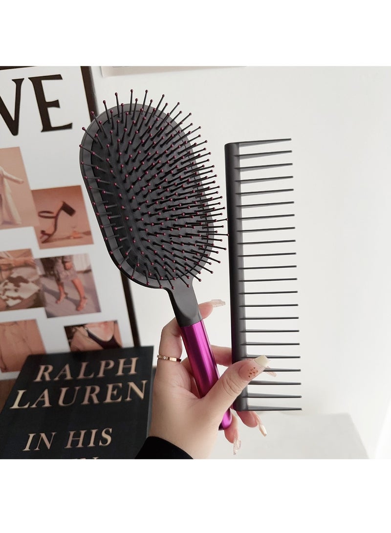 Generic Air Cushion Hair Comb Set, Anti-static Hairbrush With Air Bag, Massage Comb  - Image 1
