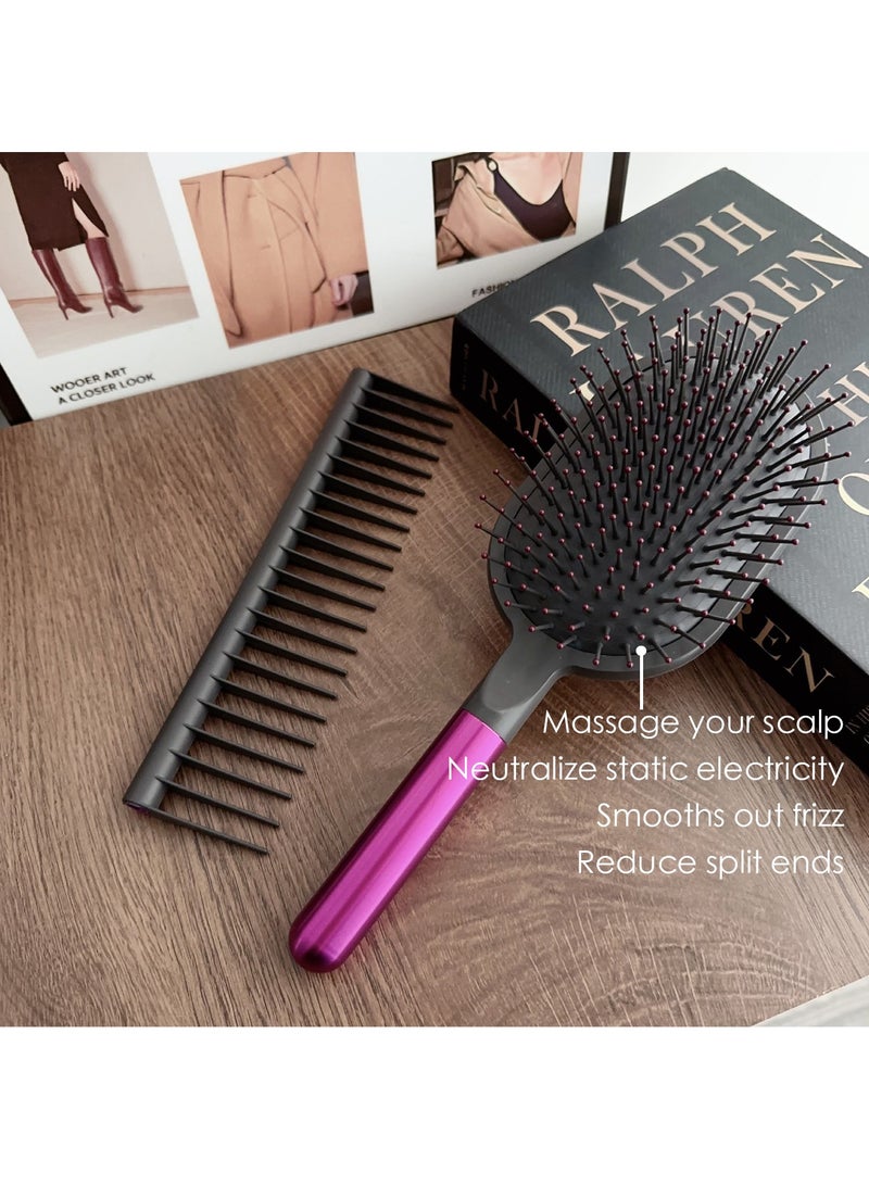 Generic Air Cushion Hair Comb Set, Anti-static Hairbrush With Air Bag, Massage Comb  - Image 2