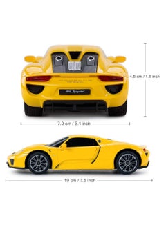 RASTAR Remote Control Car 1:24 Scale Porsche 918 Spyder  - Image 4