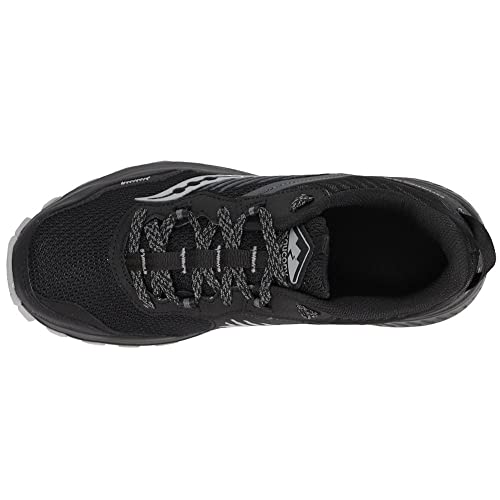 Saucony Men's Excursion Tr15 Trail Running Shoe, Black/Shadow, 10 - Image 5