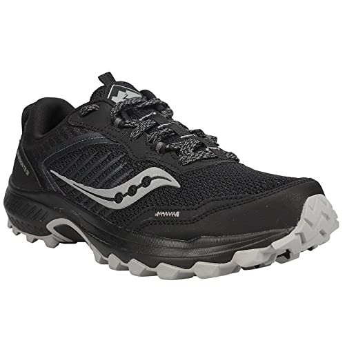Saucony Men's Excursion Tr15 Trail Running Shoe, Black/Shadow, 10 - Image 3