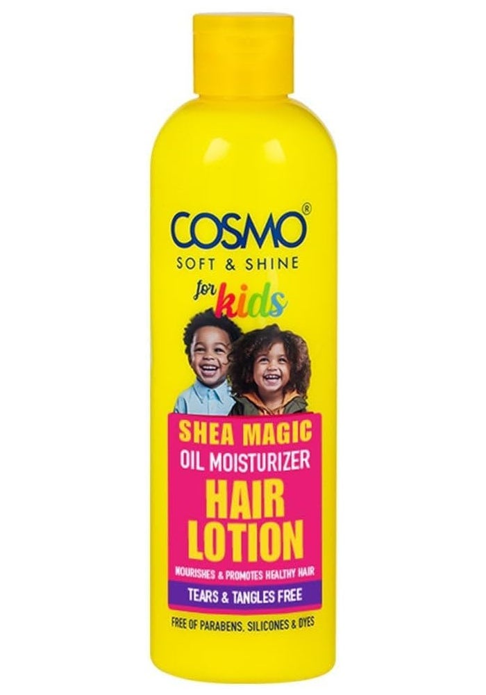 Cosmo Soft & Shine Shea Magic Oil Moisturizer Hair Lotion for Kids - 250ml - Image 1