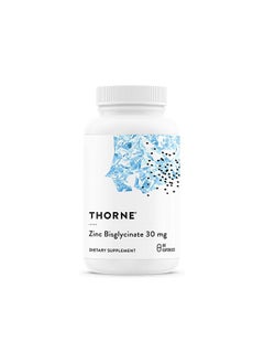Thorne Zinc Bisglycinate 30mg Dietary Supplement 60 Capsules  - Image 1