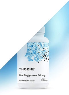 Thorne Zinc Bisglycinate 30mg Dietary Supplement 60 Capsules  - Image 4