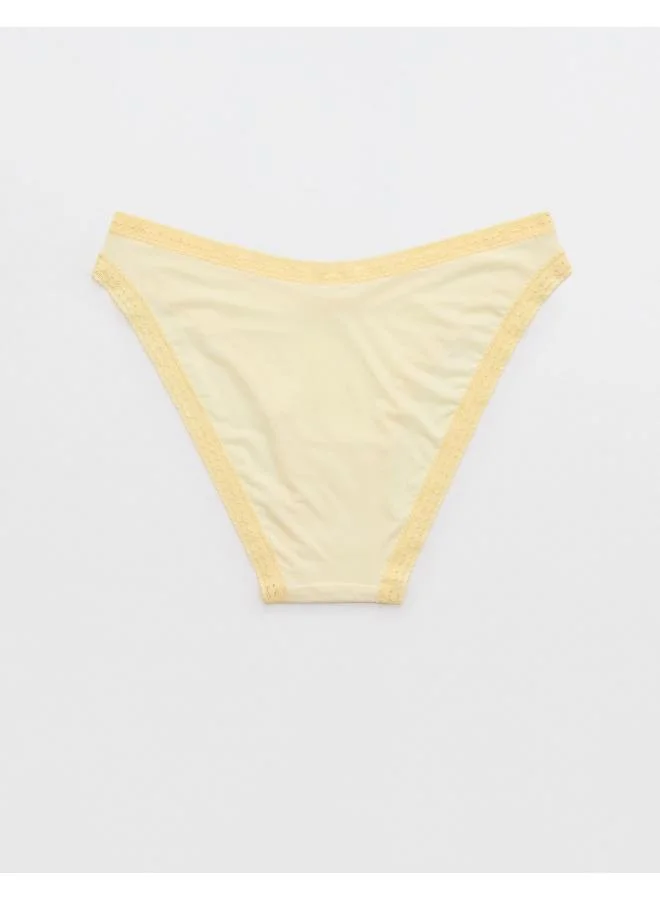 Aerie SMOOTHEZ Microfiber Lace Bikini Underwear