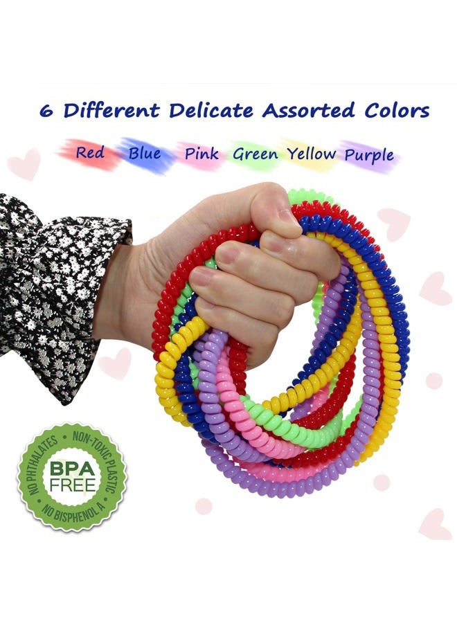Olugu Sensory Chew Necklace for Boys and Girls, 6 Pack Stretch Chewing Necklaces for Kids with Autism ADHD SPD, Oral Motor Aids Chew Toys Reduce Fidgeting for Kids Chewer (6)  - Image 2