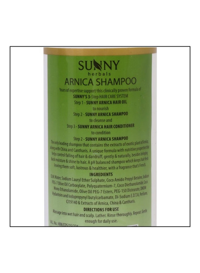 Sunny Herbals New & Improved pH Balanced Arnica Shampoo For Soft, Lustrous & Healthy Hair | Cantharis Gives Cool & Healthy Scalp | Brings Back Moisture & Shine With Fragrant Hair, 150 ml - Image 2
