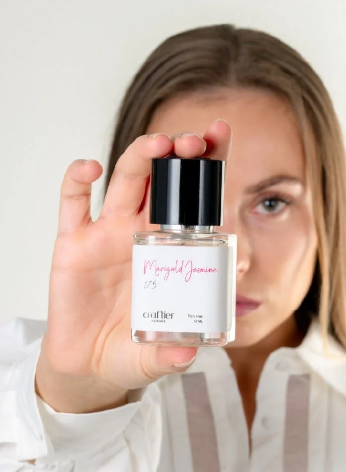 Craftier Perfume Inspired-C MARIGOLD JASMINE - Inspired of-C, Eau De Parfum for Women - 50ml, Long Lasting Floral Fragrance Upto 36 Hrs, Travel Size Women's Perfume for Women | Best Price UAE