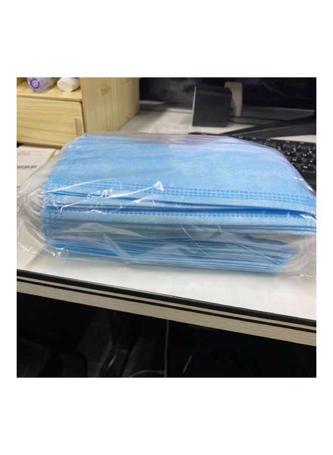 NIBEMINENT Pack Of 50 Three Layer Protective Disposable Face Mask - Image 5