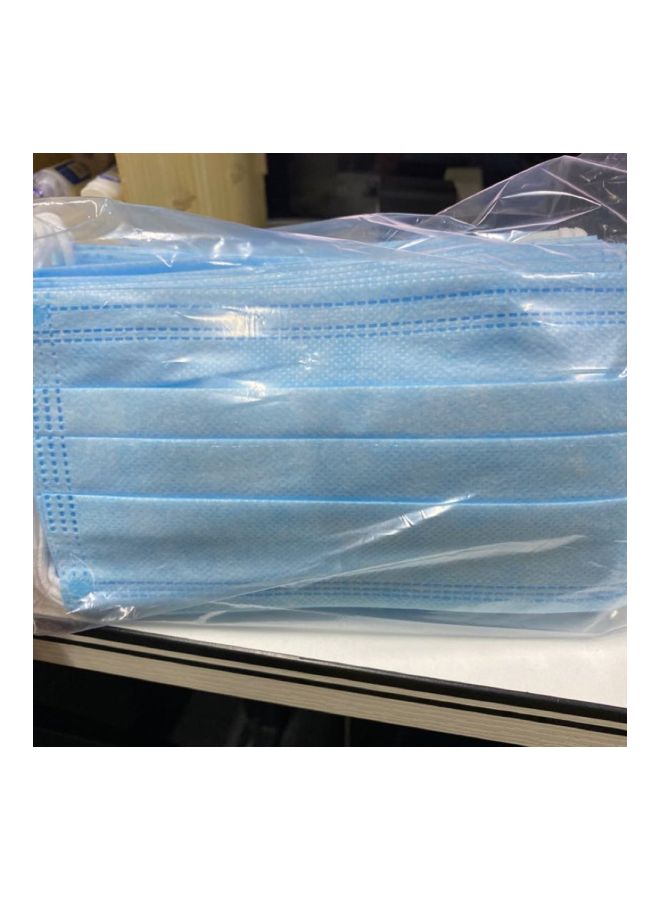 NIBEMINENT Pack Of 50 Three Layer Protective Disposable Face Mask - Image 4