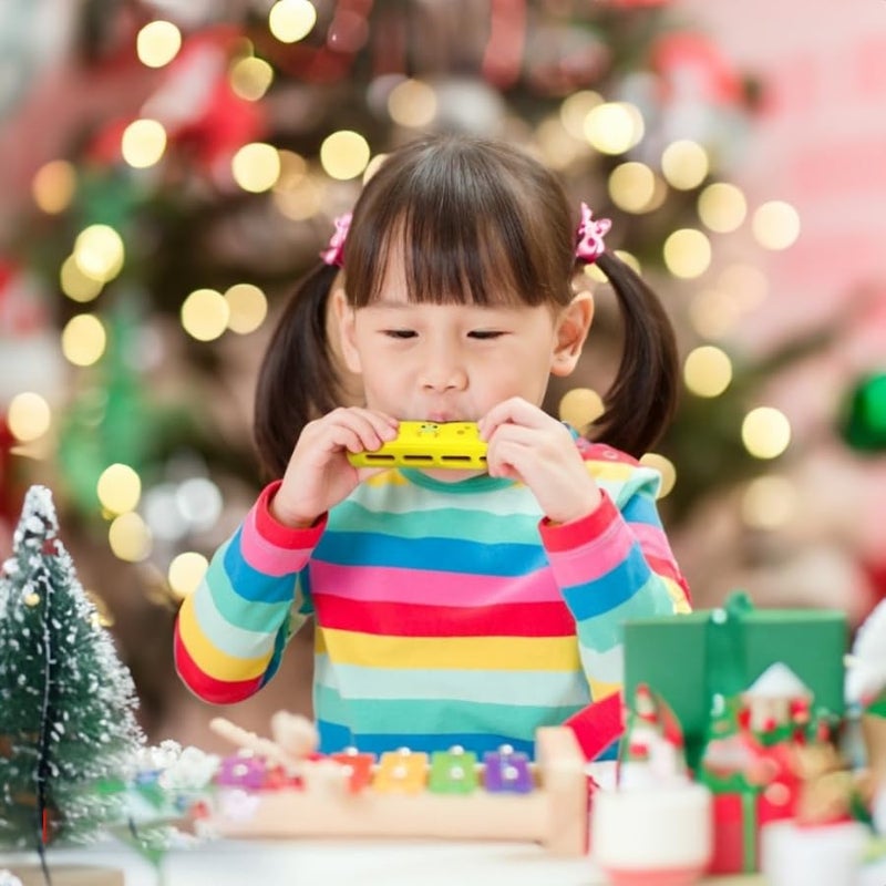 Crafteem Colored Harmonica for Kids and Beginners - Easy-to-Learn Key of C Instrument - Portable and Lightweight. - Image 2