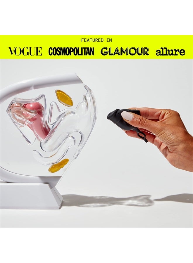 Flex Cup Starter Kit | Reusable Menstrual Cup + 2 Free Menstrual Discs | Pull-Tab for Easy Removal | Tampon + Pad Alternative | Lasts for Years | Capacity of 2 Super Tampons - (Slim Fit - Size 01) - Image 2