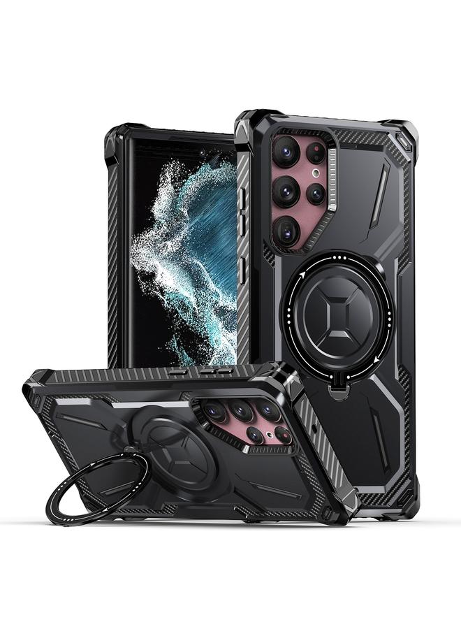 erorex Case For Samsung Galaxy S22 Ultra 5G Armor Series Holder Phone Case - Image 1