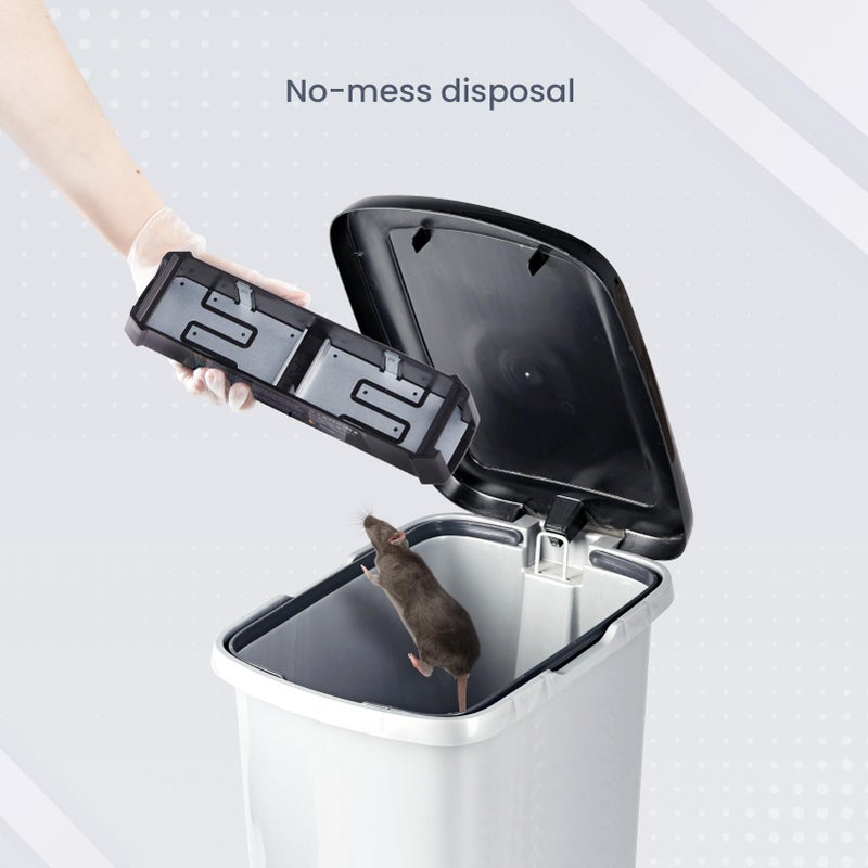 OWLTRA EMZ Plus Indoor Electric Mouse Trap, Instant Kill Rodent Zapper with Dual Entrances and Pet Safe Trigger, Black - Image 4