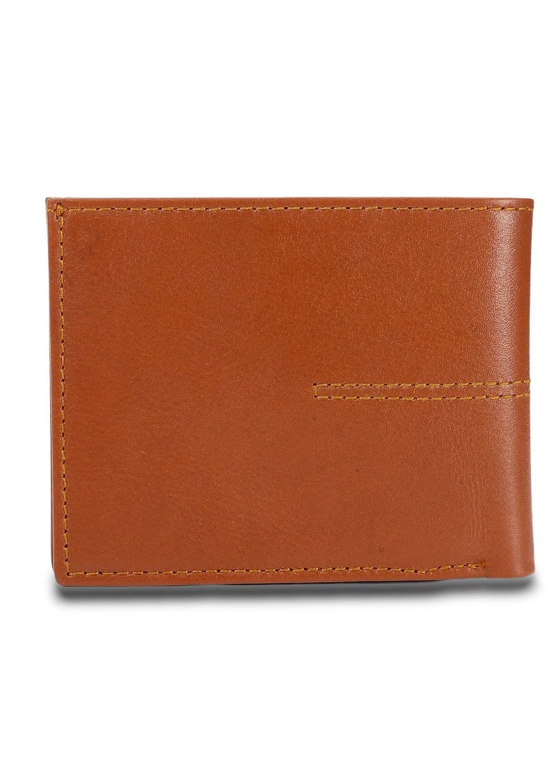 Crossland CROSSLAND Genuine Leather Slim Bifold Wallet for Men, 8 ID Slots, RFID Blocking Technology  - Image 5