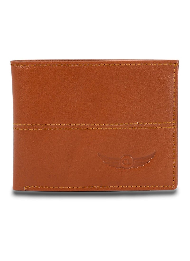 Crossland CROSSLAND Genuine Leather Slim Bifold Wallet for Men, 8 ID Slots, RFID Blocking Technology  - Image 2