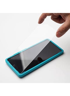 Ibywind Screen Protector For Motorola Moto G72 4G 6.6 Inches With 2Pcs Tempered Glass 1Pc Camera Lens Protector 1Pc Backing Carbon Fiber Film Fingerprint Reader Easy To Install  - Image 3