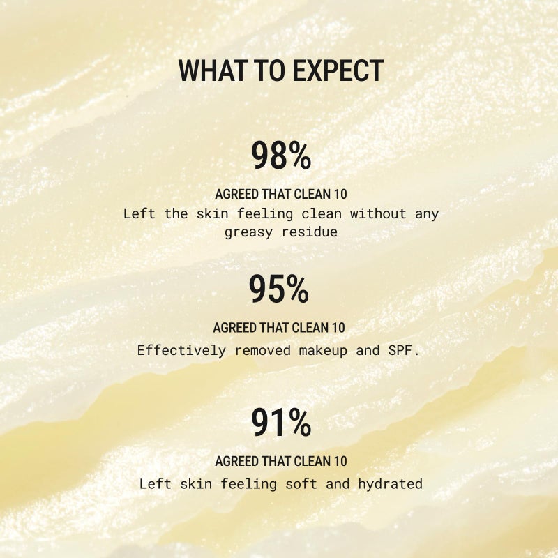 JUNO & Co. Clean 10 Cleansing Balm 10 Ingredients Makeup Remover 85g / 3.0oz - Image 5