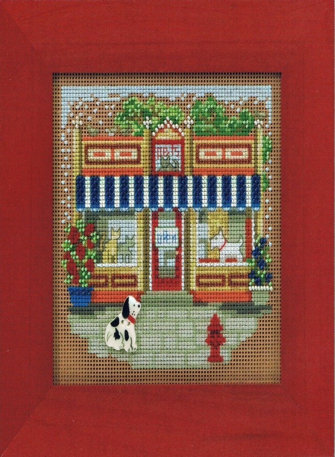 Mill Hill Spring 2014 Buttons & Beads Pet Shoppe