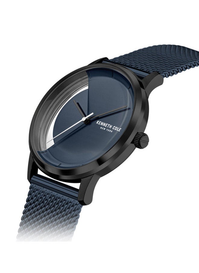 Kenneth Cole - Men Buckle Analog Round Stainless Steel Wrist Watch KCWGG2125302 - 42Mm - Image 1
