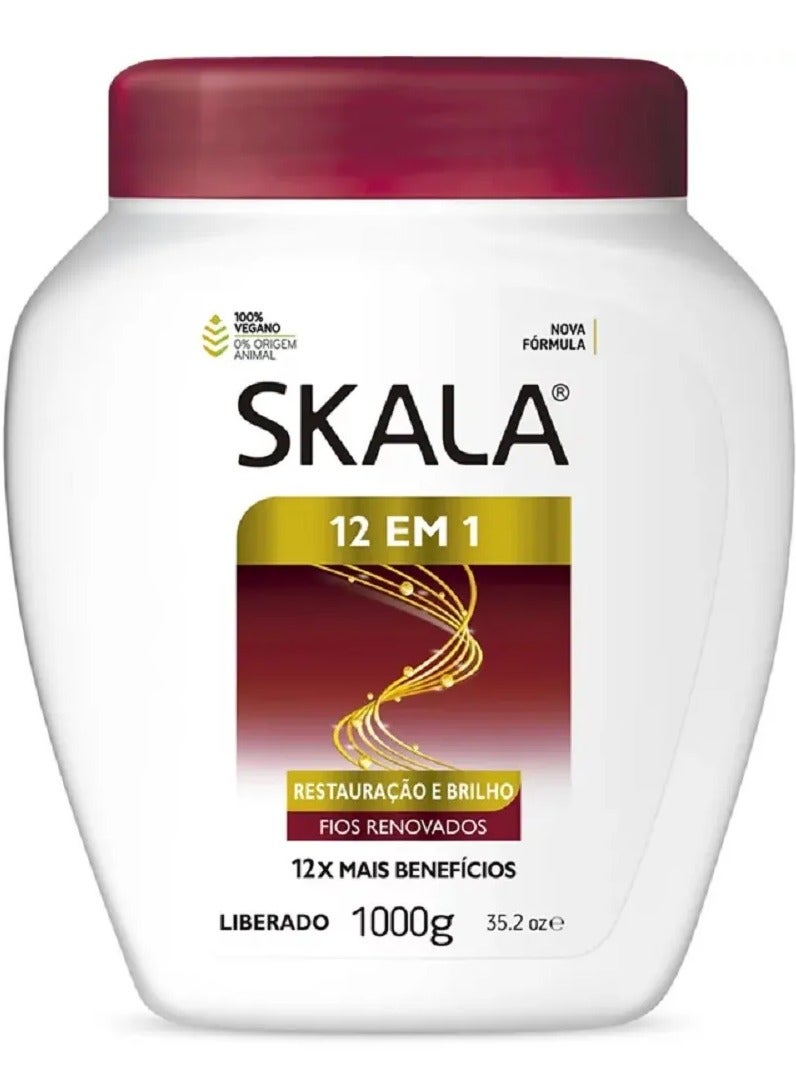 12 in 1 Damaged Hair Cream - 1000g