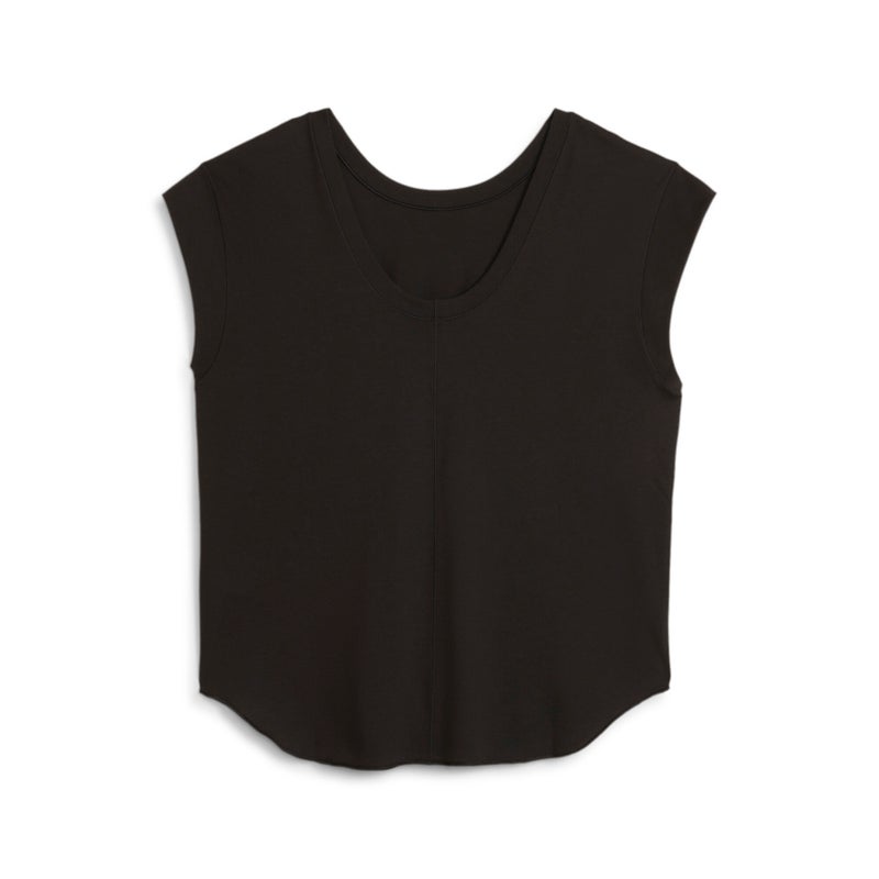 PUMA STUDIO FOUNDATIONS Womens Black Training Vest - Image 2