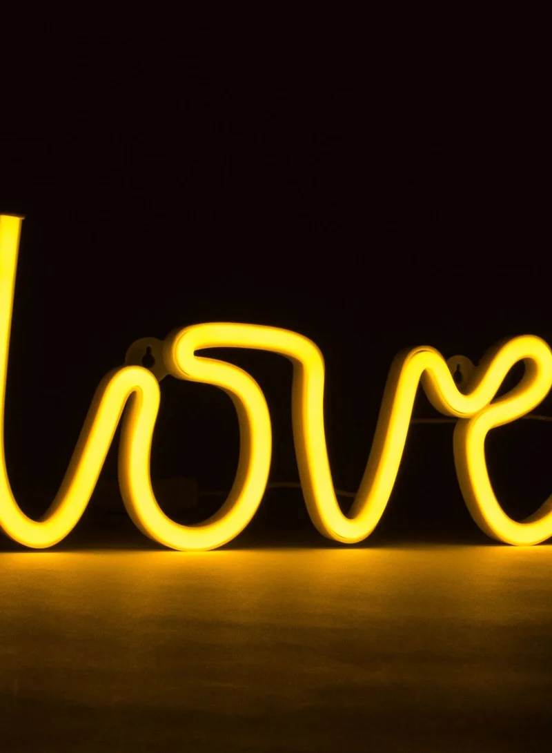 أليتيل لفلي كومبني ضوء ليلي شكل LOVE