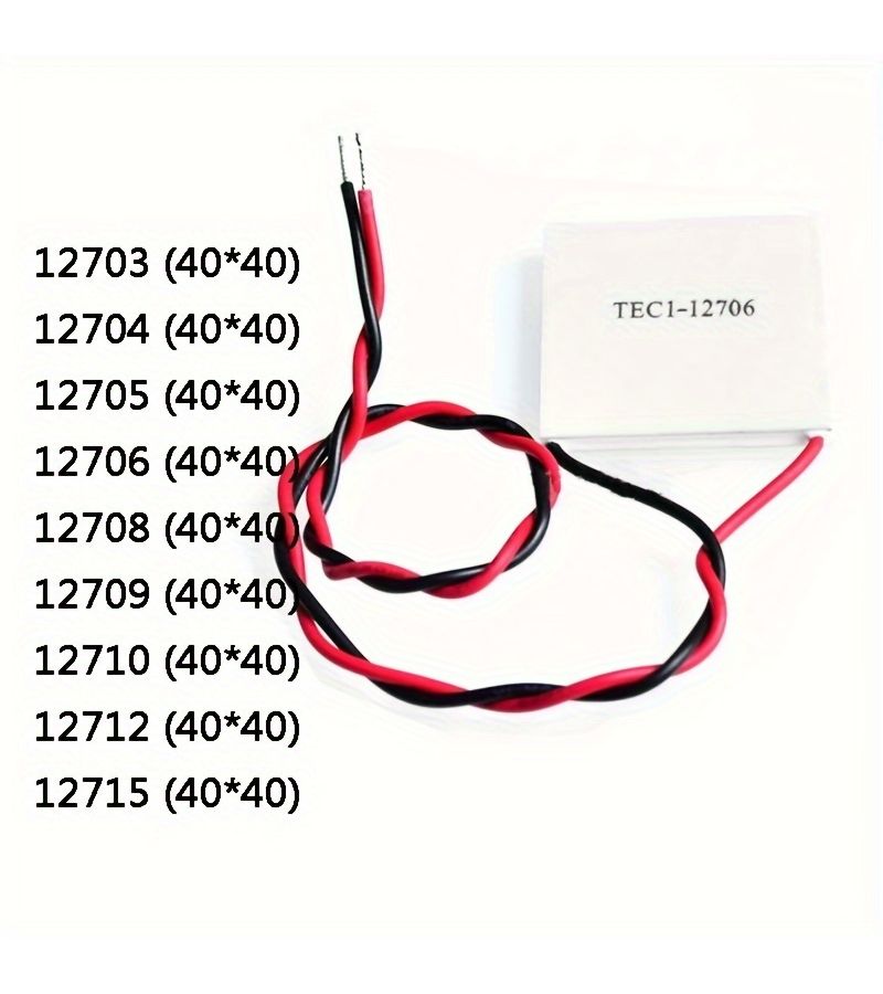 TEC1 12705 Thermoelectric Refrigeration Plate Cooling Fin 1pc - Image 4