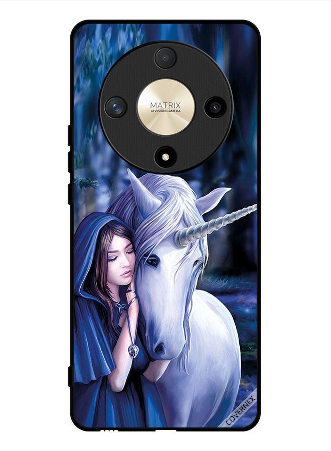 Covernex Protective Case Cover For Honor X9b Girl Love Unicorn - Image 1