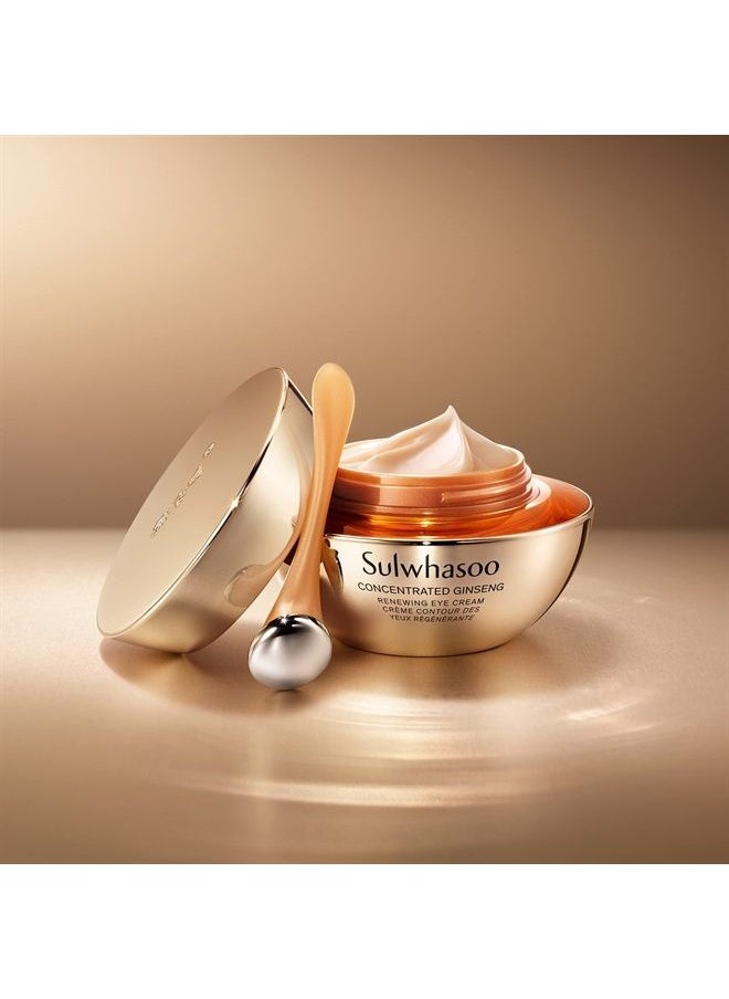 Sulwhasoo - Concentrated Ginseng Renewing Eye Cream: Soft Texture, Visibly Firms, Smooths, and Improves Look of Resilience, Elasticity, and Dryness, 0.67 fl. oz. - Image 1