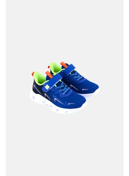 RBX Kids Boy Velcro Closure Training Shoes, Blue  - Image 1