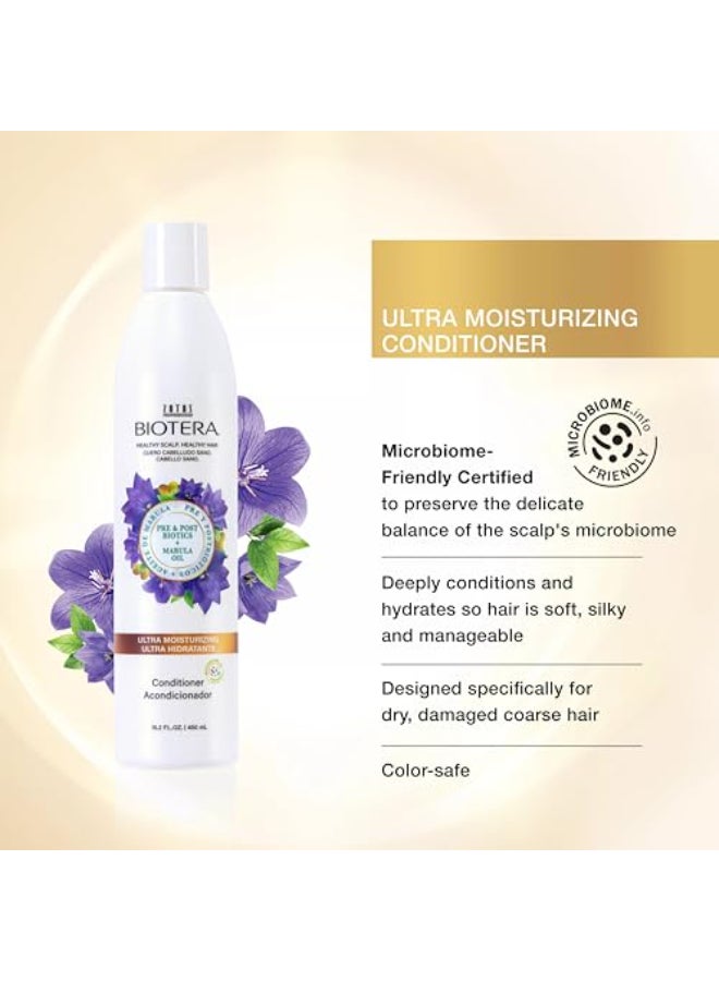 Biotera Ultra Moisturizing Conditioner Hydrates Dry Damaged Coarse Hair Microbiome Friendly Vegan Animal Test Free Paraben Sulfate Free ColorSafe 152 Fl Oz - Image 3