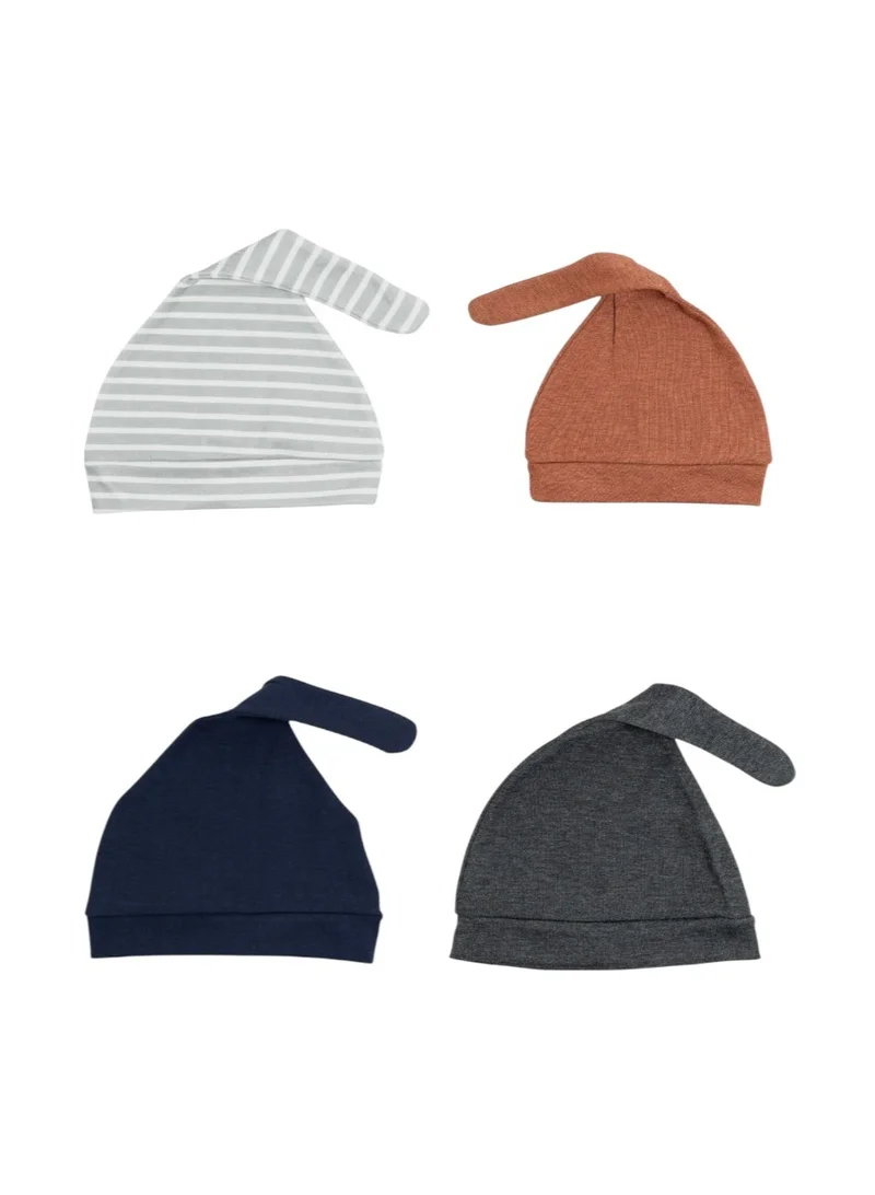 بمبىمىشى Bambimici - Set of 4  TinyTops Baby Beanies I