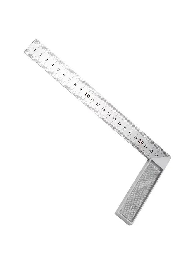 300 ملم ثقيل الواجب مزدوج المقياس زاوية مربع منقلة الفولاذ المقاوم للصدأ سبائك الألومنيوم ل DIY النجارة الهندسية - Image 1