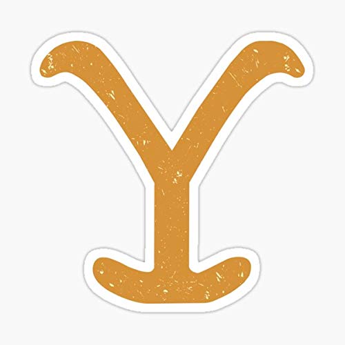 Yellowstone Ranch Retro Sticker Sticker Graphic Waterproof Fade Resistant Die Cut