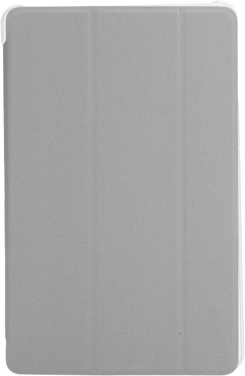 Tablet PU Case for iplay40, Protective Flip Cover with Adjustable Stand, Anti - Slip Texture and Raised Edge Design, Slim Lightweight Computer Accessories (Silver) - Image 1