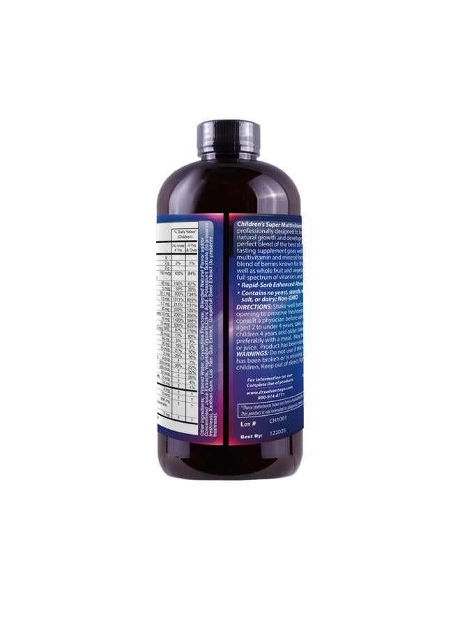 Dr's Advantage DA862 Liquid Children's Multivitamin and Minerals, 16 oz. - Image 2