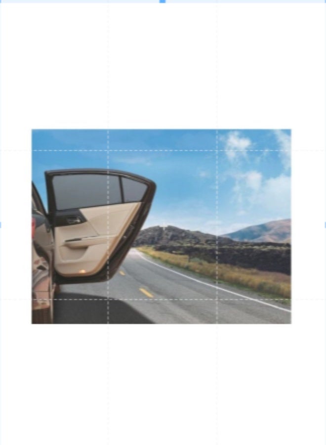 Hyundai Accent Window Sunshade 2011 - 2017 Car Side Curtains Heat Insulation Black Perforated Easy Install Set - Image 2