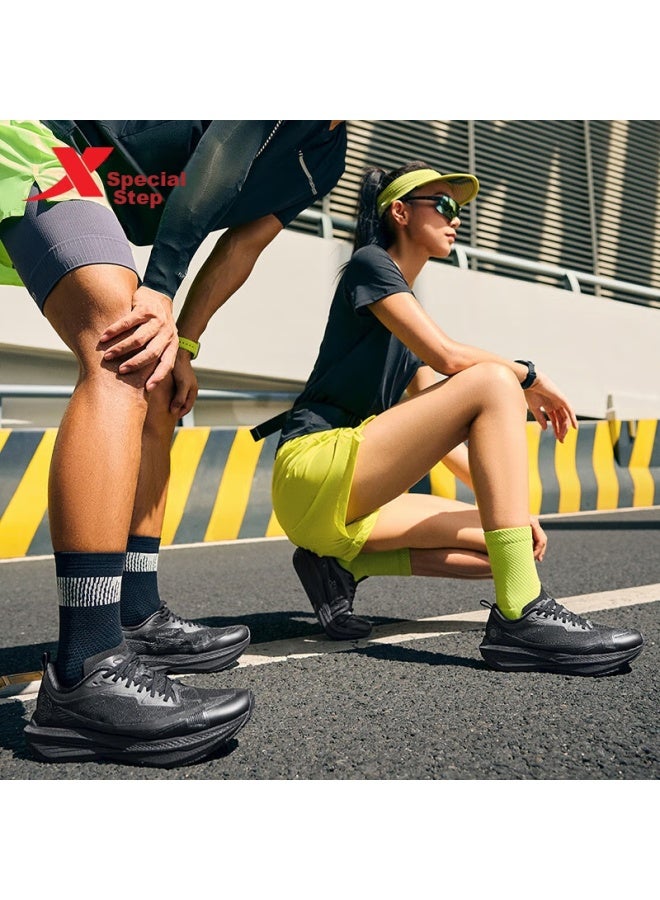 Xtep Integrated Molded Second-generation Men's Running Shoes, Speed Compeion, Physical Test, Casual Sports Shoes, Training, Wear-resistant, Rebound, Shock-absorbing - Image 2