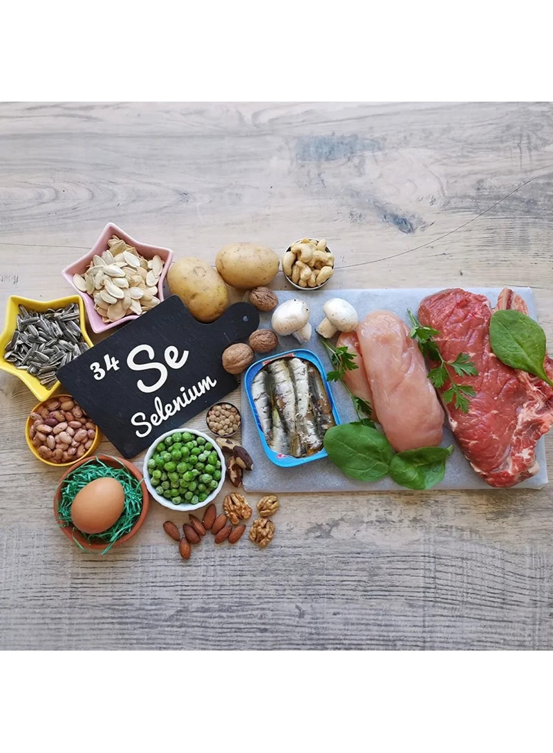 نوتركسين نيوتراكسين فيتالز سيلينيوم ١٠٠ ميكروغرام، دعم غذائي يومي، تركيبة مضادة للأكسدة، ١٠٠ قرص - Image 4