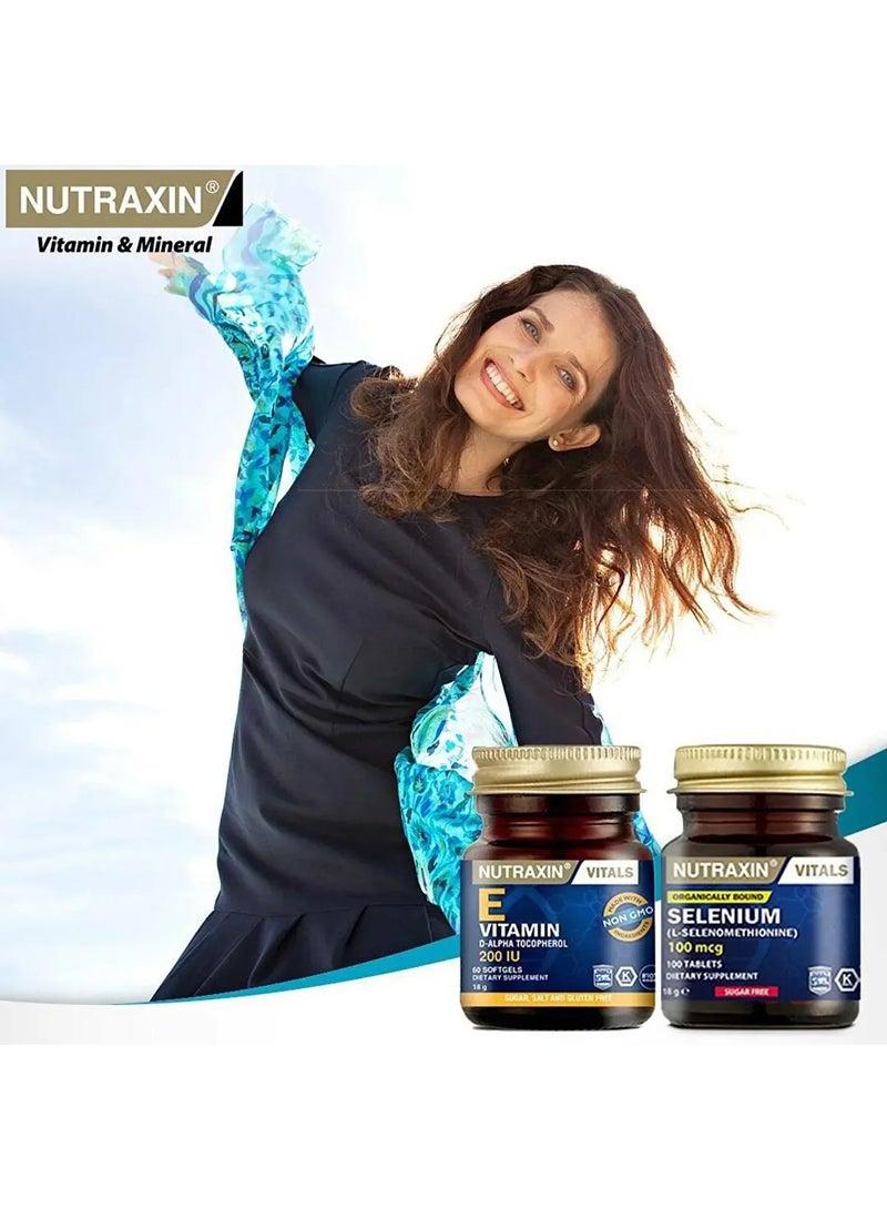نوتركسين نيوتراكسين فيتالز سيلينيوم ١٠٠ ميكروغرام، دعم غذائي يومي، تركيبة مضادة للأكسدة، ١٠٠ قرص - Image 5