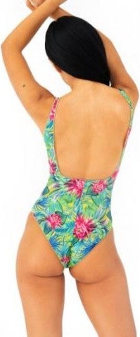 Blankkini Deep V Swimsuit  - Image 3