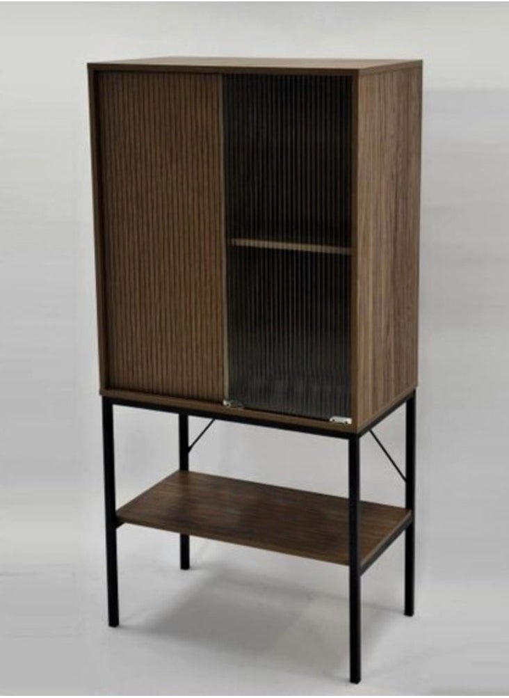 Living - Multi-Function Wood Storages Cupboard 70*40*143 CM - Image 1