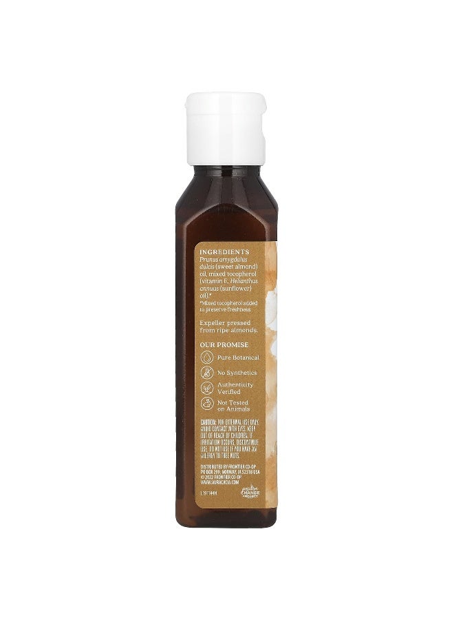 Aura Cacia, Skin Care Oil, Sweet Almond, 4 fl oz (118 ml) - Image 2