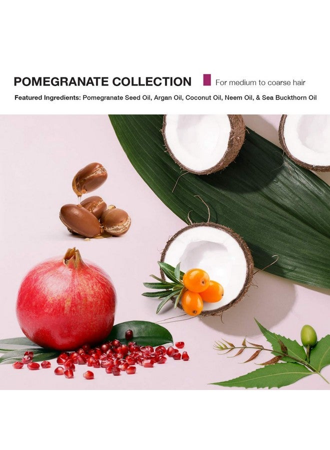 Mop Pomegranate Smoothing Shampoo For Medium To Coarse Hair Cleansing Formula Strengthens Scalp & Hair Repairs And Nourishes - Image 5