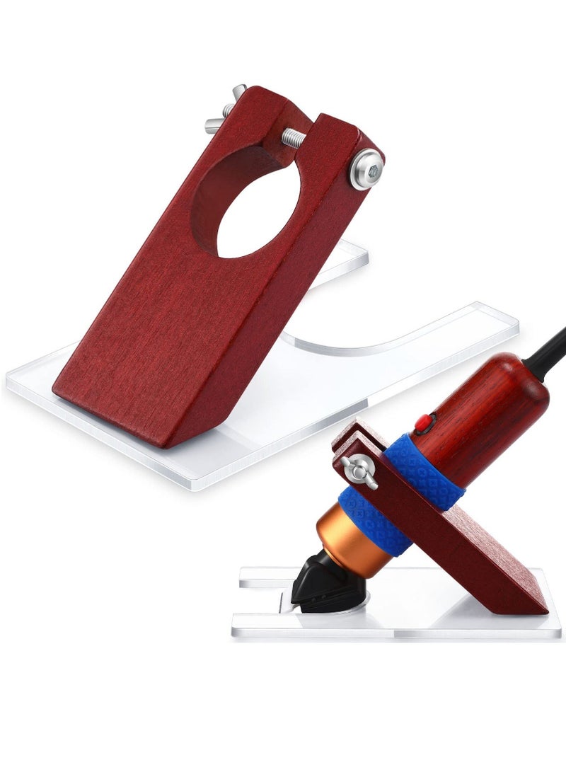 Y&D SYOSI Shearing Guide for Carpet Trimmer, Rug Tufting Carver Holder Base, Acrylic to Keep Your Surface Uniform Excluding Trimmer  - Image 1