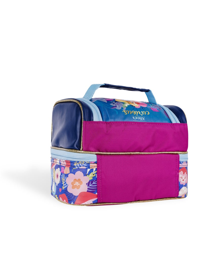 Disney Alice In Wonderland Curious Garden Dual Compartment Lunch Bag  - Image 2