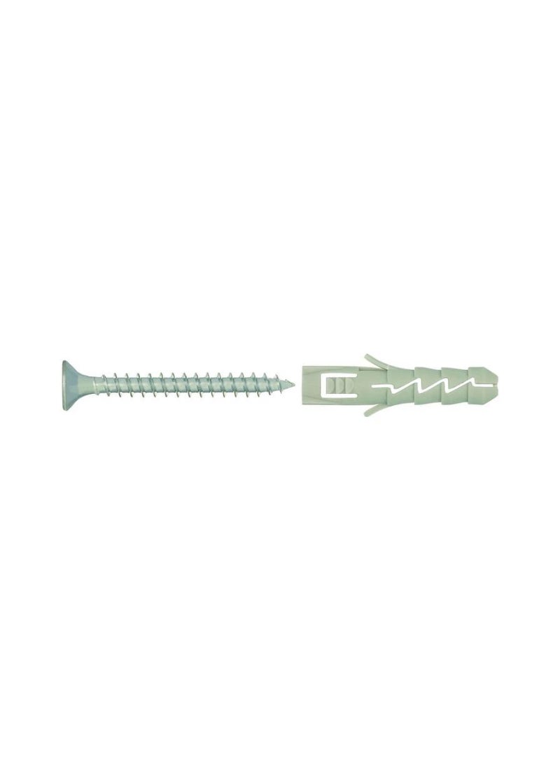 ACE Diall Nylon Wall Plug Pack 5 x 25mm 25Pcs