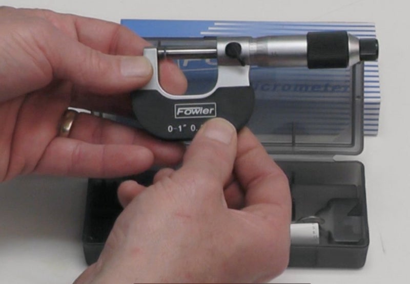 Fowler 52-229-201-0 Swiss Style Outside Micrometer with 0-1" Measuring Range - Image 4