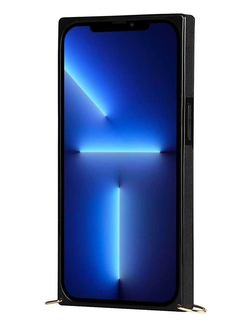 Suteni Leather Protective Back Cover Case Phone Case for iPhone - Image 2